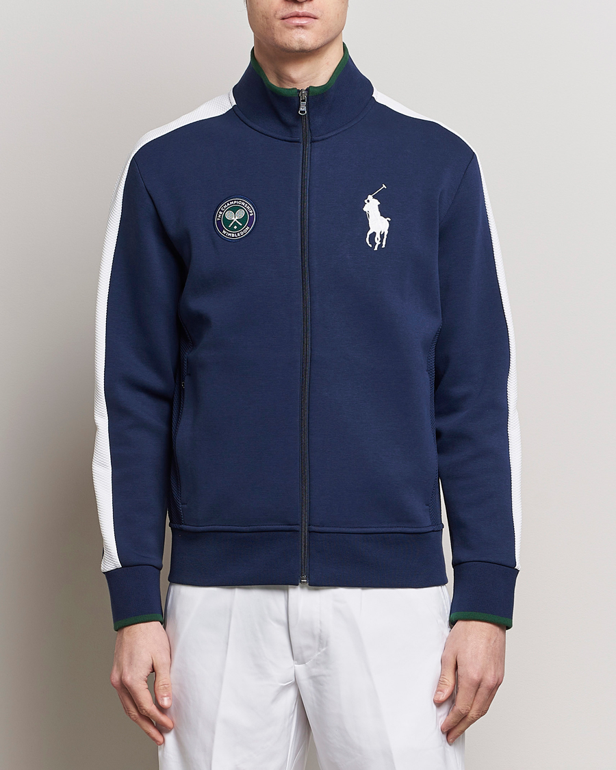 Men | Full-zip | Polo Ralph Lauren | Wimbledon Full Zip Sweater Refined Navy