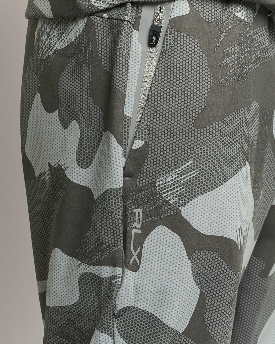 Men | Trousers | RLX Ralph Lauren | Warp Tech Jersey Camo Sweatpants Grey