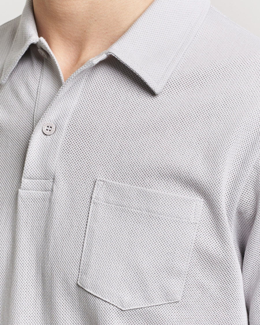 Men | Polo Shirts | Sunspel | Riviera Polo Shirt Smoke