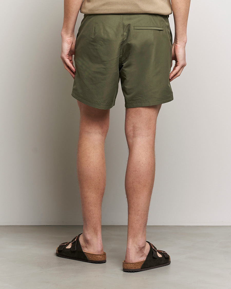 Men | Swimwear | Sunspel | Recycled Seaqual Tailored Swim Shorts Hunter Green