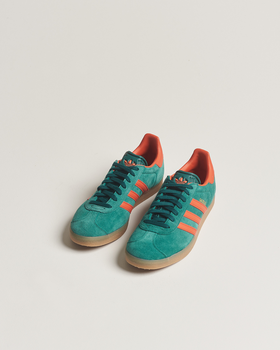 Men |  | adidas Originals | Gazelle Sneaker Green/Red