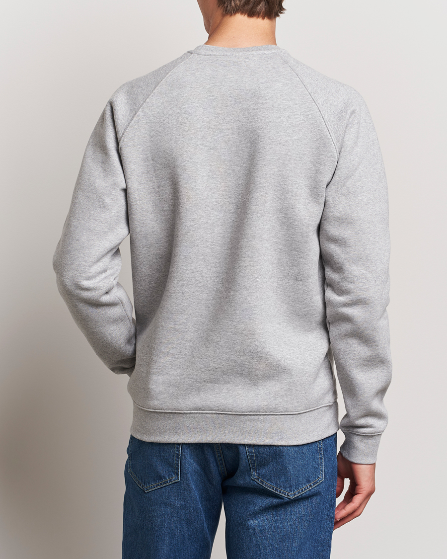 Men | Sweaters & Knitwear | adidas Originals | Essential Crew Neck Sweatshirt Grey Melange