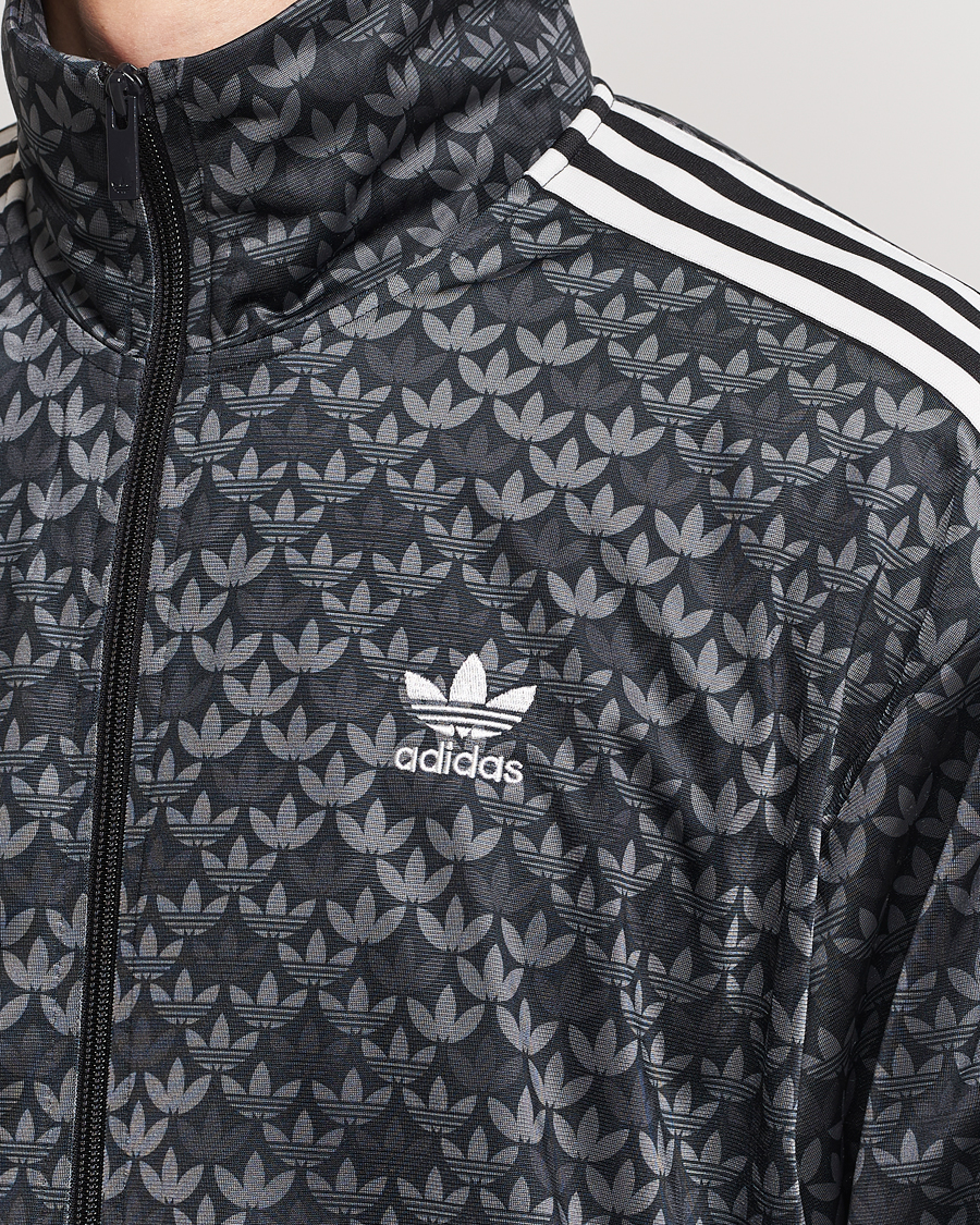 Men | Sweaters & Knitwear | adidas Originals | Monogram Full Zip Black