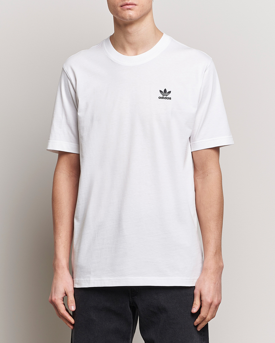 Men | Short Sleeve T-shirts | adidas Originals | Essential Crew Neck T-Shirt White