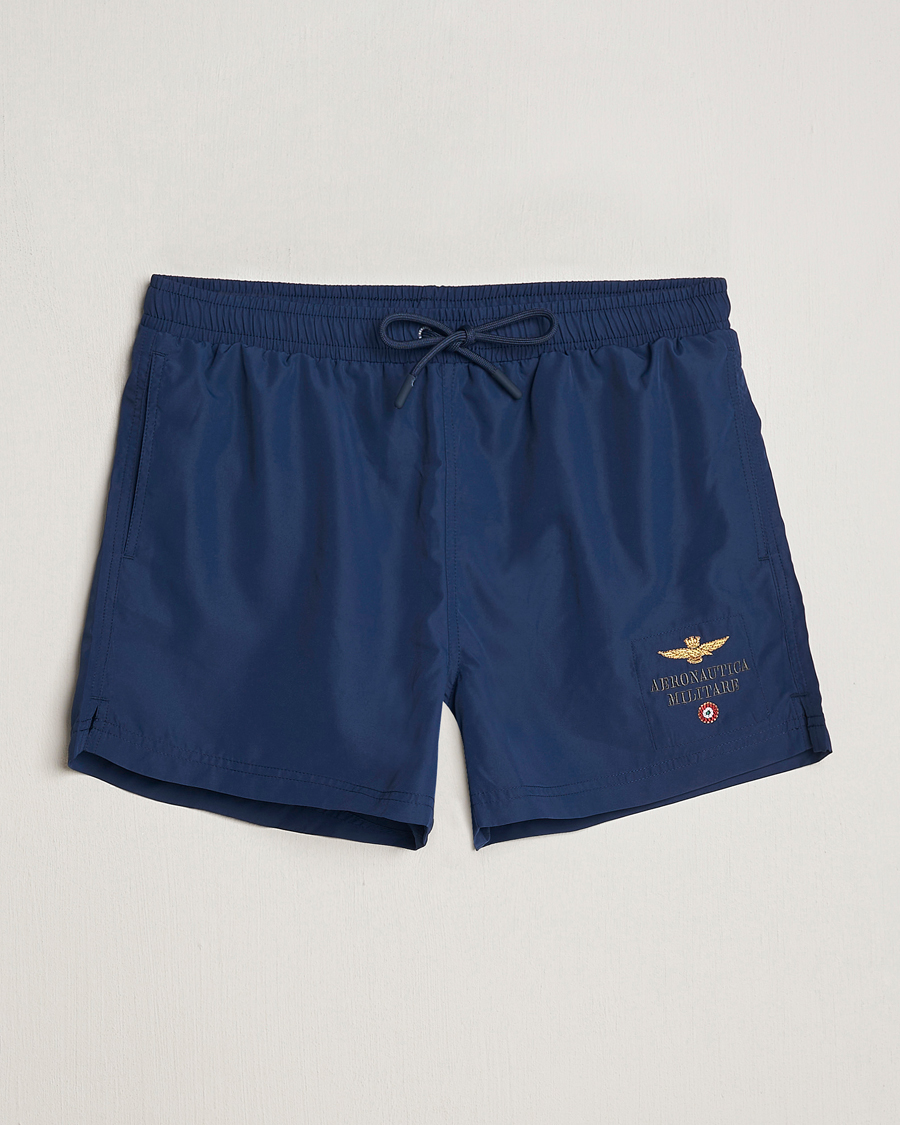 Men | Swimwear | Aeronautica Militare | Costume Swim Shorts Navy