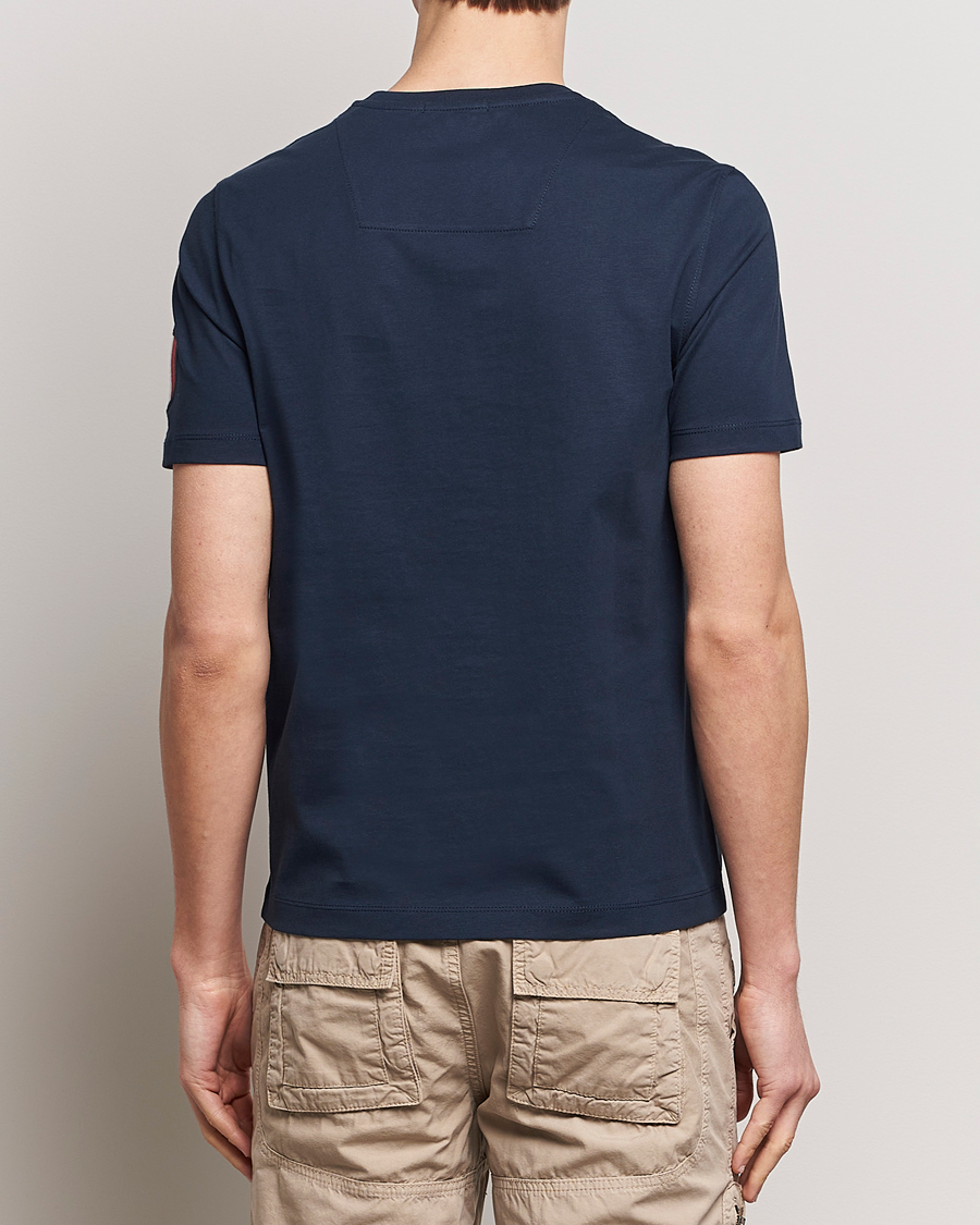 Men | T-Shirts | Aeronautica Militare | Tricolori Crew Neck T-Shirt Navy