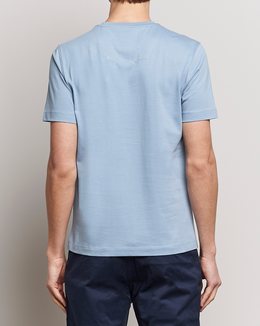 Men | T-Shirts | Aeronautica Militare | TS1580 Crew Neck T-Shirt Glacier Blue