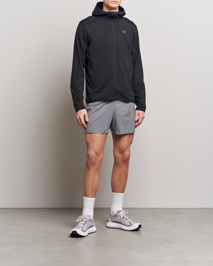 Men | Sweaters & Knitwear | Arc'teryx | Kyanite Lightweight Full Zip Hoodie Black
