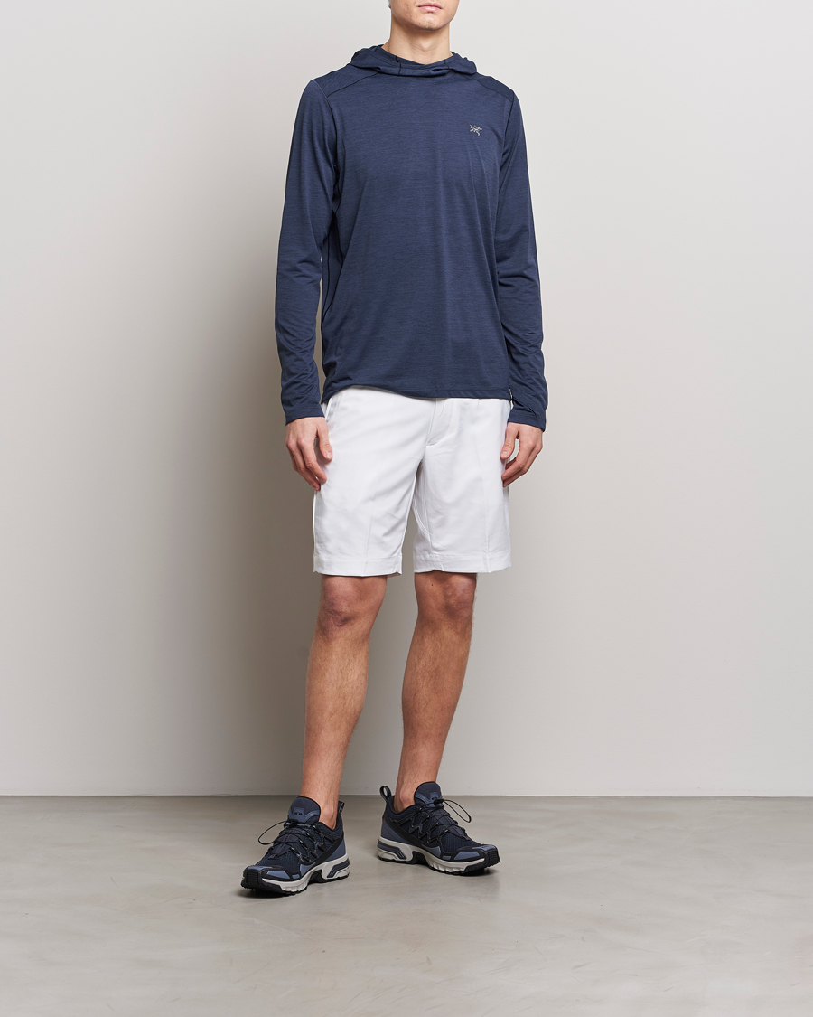 Men | Sweaters & Knitwear | Arc'teryx | Cormac Hoodie Black Sapphire Heather