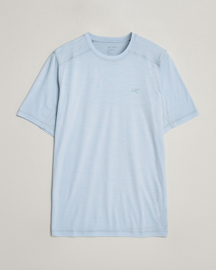 Men | T-Shirts | Arc'teryx | Ionia Merino Wool Crew Neck T-Shirt Dark Daybreak