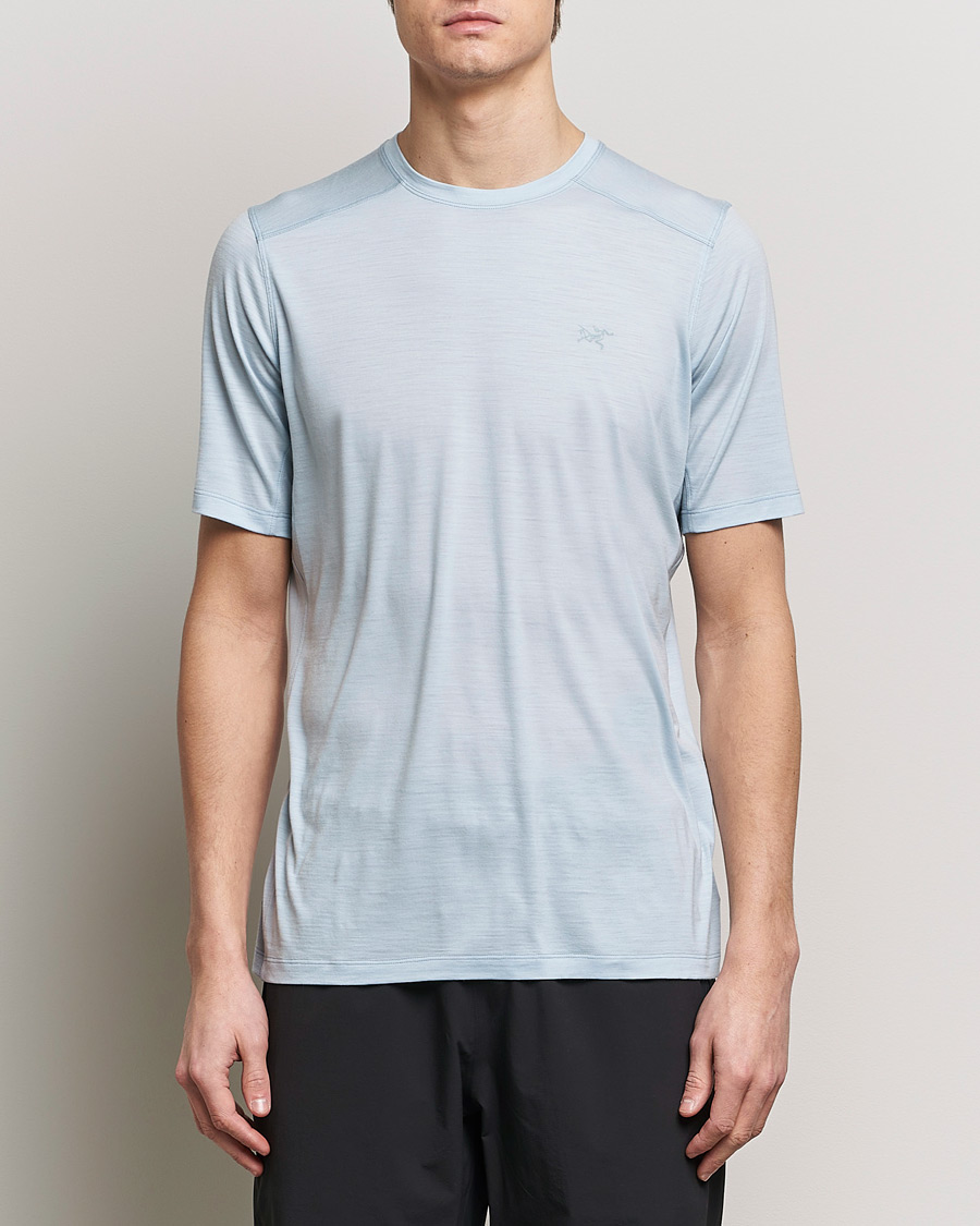Men | T-Shirts | Arc'teryx | Ionia Merino Wool Crew Neck T-Shirt Dark Daybreak