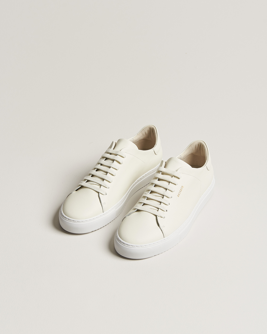 Men | Low Sneakers | Axel Arigato | Clean 90 Sneaker White Grained Leather