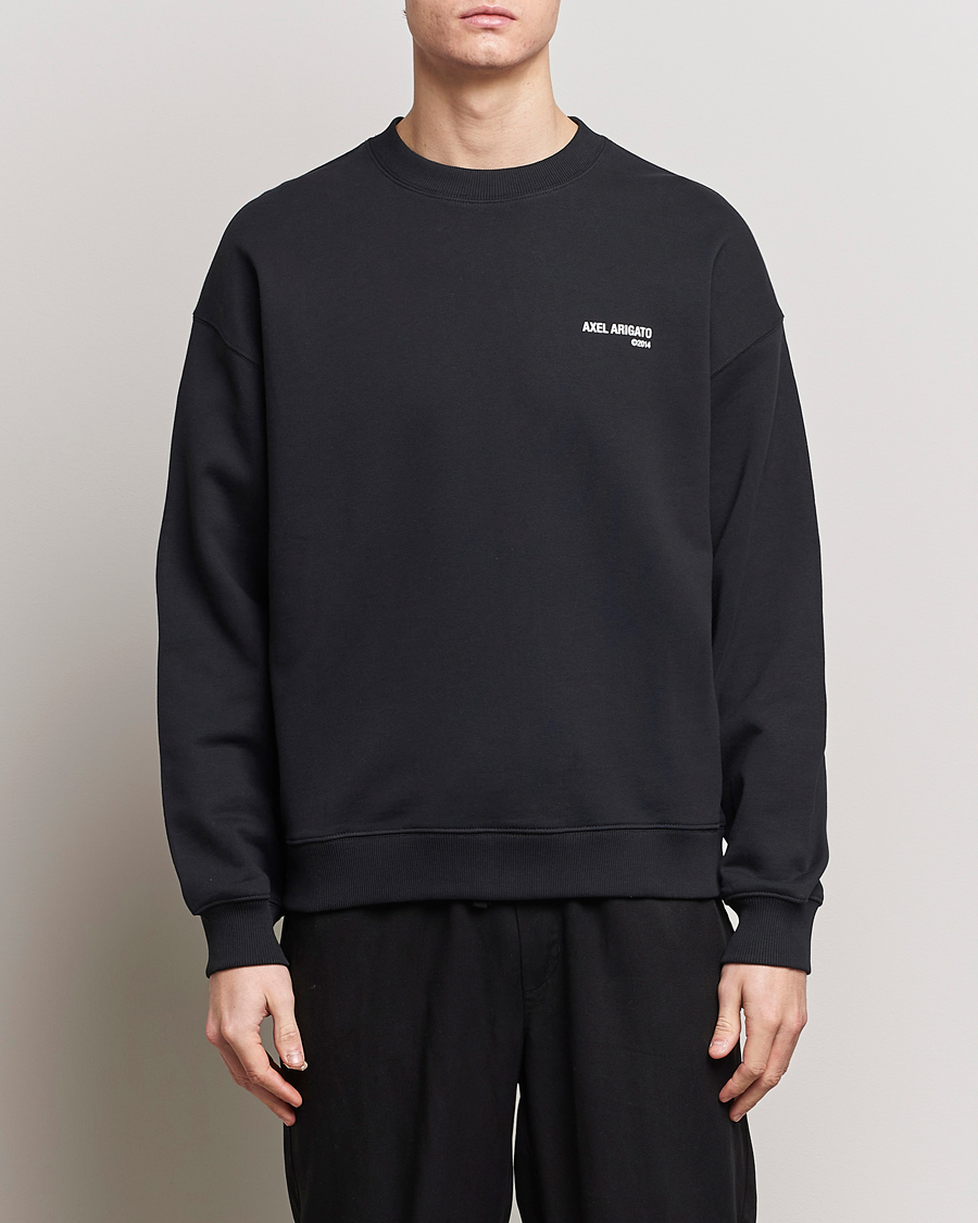 Men | Sweaters & Knitwear | Axel Arigato | Spade Sweatshirt Black