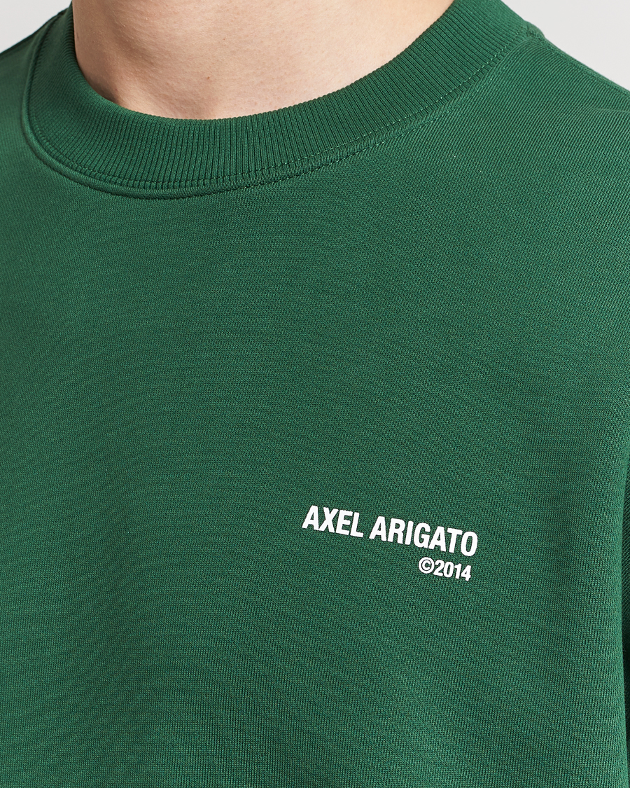Men | Sweaters & Knitwear | Axel Arigato | Spade Sweatshirt Dark Green