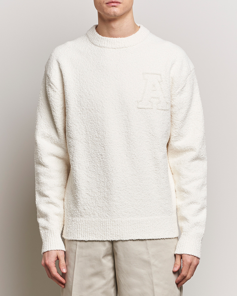 Axel Arigato Radar Knitted Sweater Off White at CareOfCarl.com