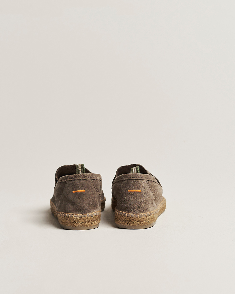 Men | Espadrilles | Castañer | Nacho Casual Suede Loafers Topo