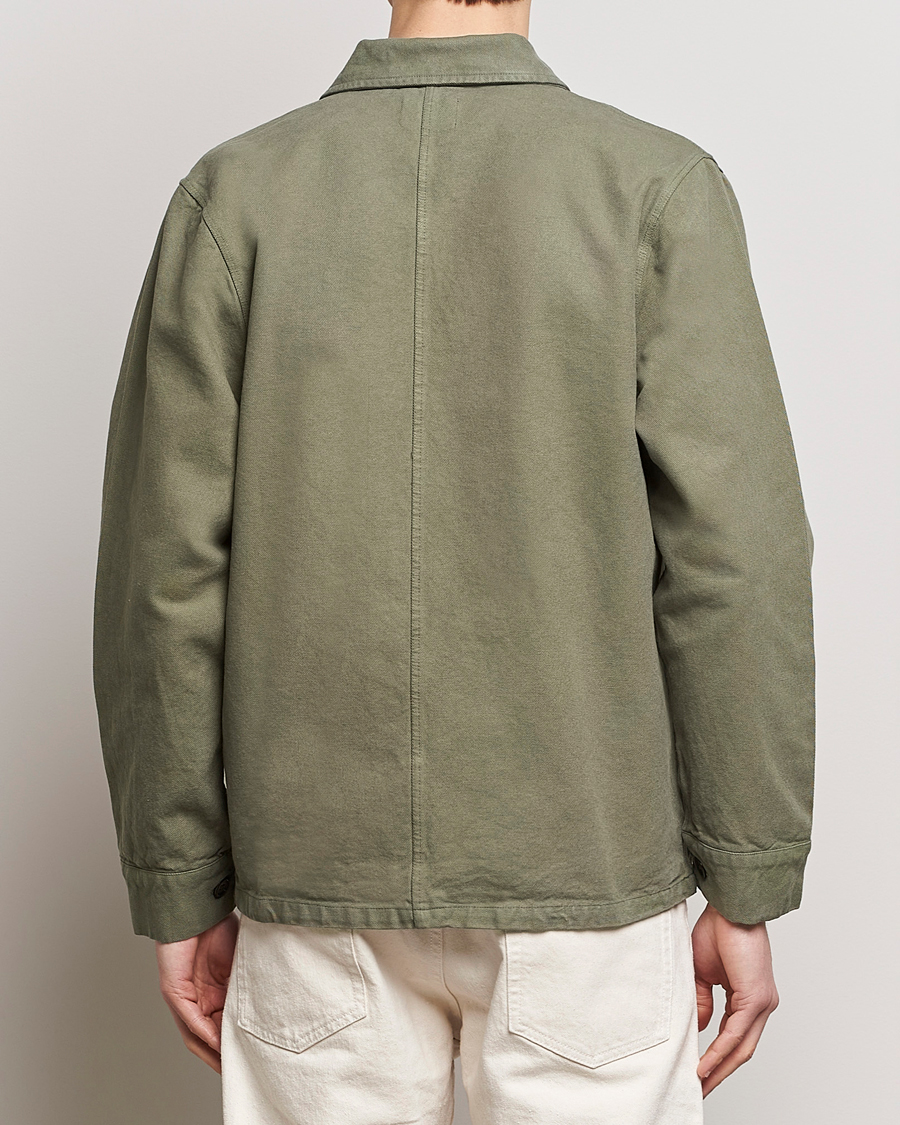 Men | Shirts | Colorful Standard | Organic Workwear Jacket Dusty Olive