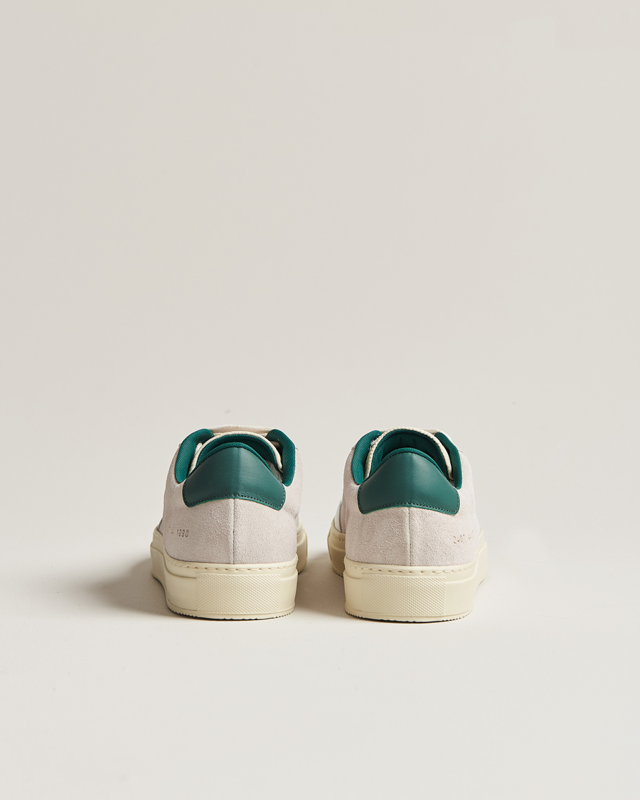 Men | Common Projects Tennis Pro Sneaker Off White/Green | Common Projects | Tennis Pro Sneaker Off White/Green