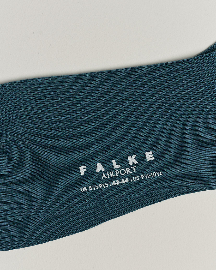 Men | Underwear & Socks | Falke | Airport Socks Mulberry Green
