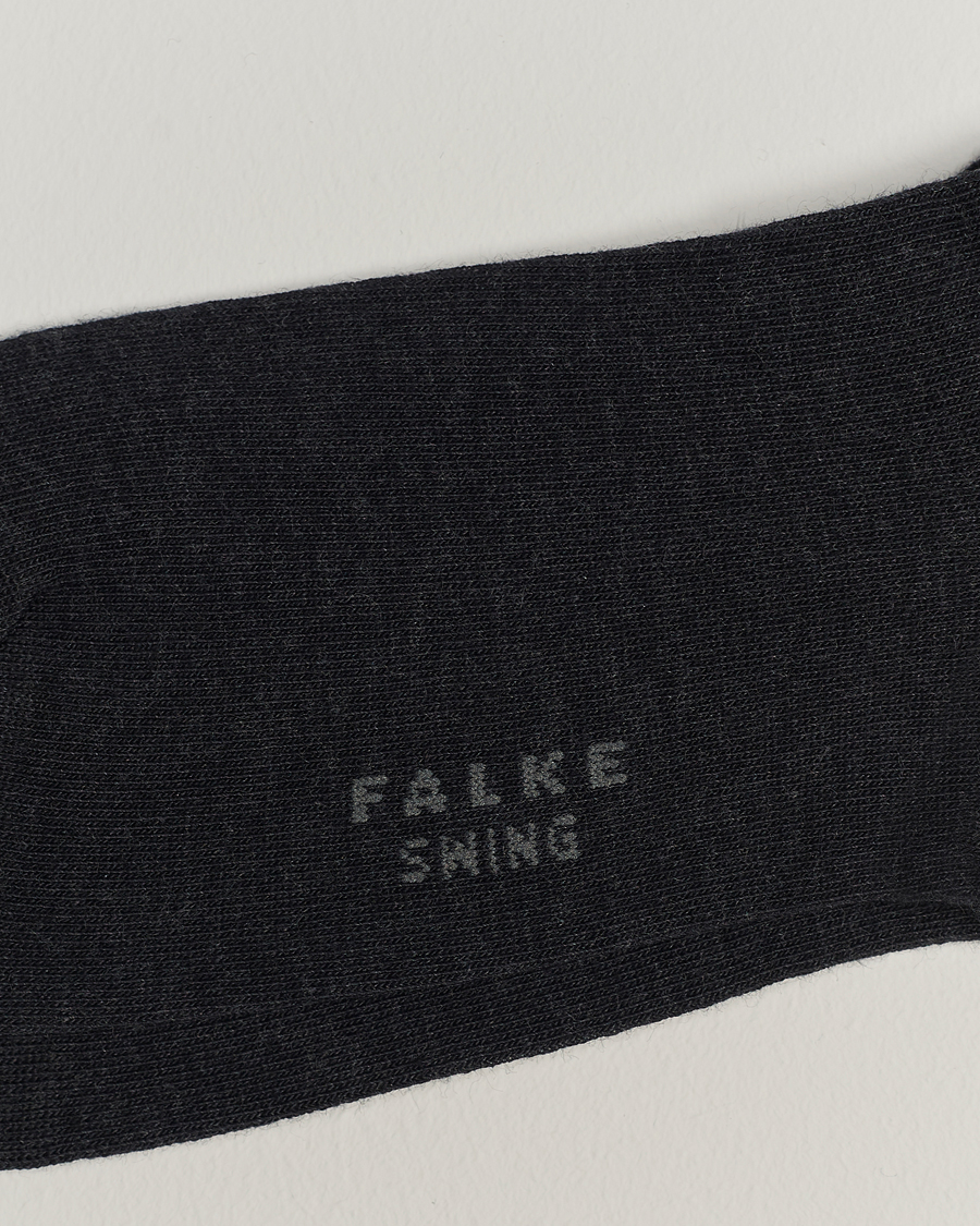 Men | Everyday Socks | Falke | Swing 2-Pack Socks Anthracite Melange