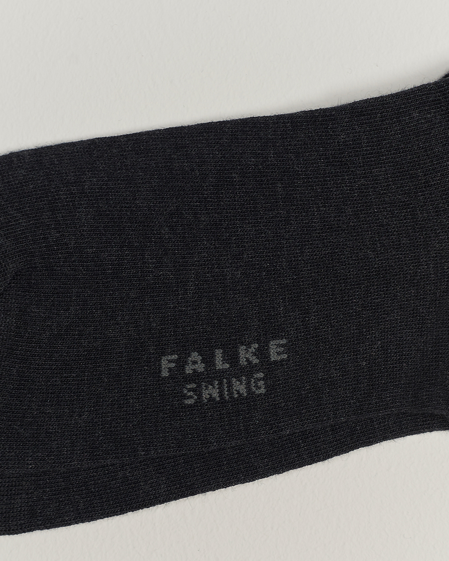 Men | Underwear & Socks | Falke | Swing 2-Pack Socks Anthracite Melange