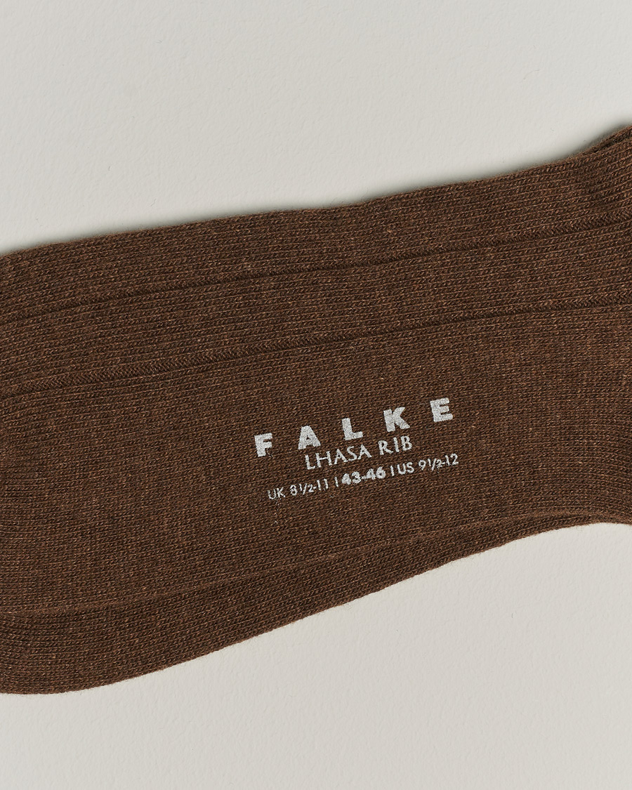 Herr | Underkläder | Falke | Lhasa Cashmere Socks Humus