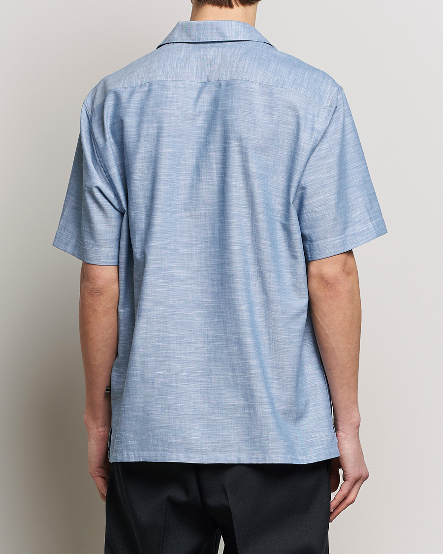 Men | Shirts | Brioni | Cotton Cuban Shirt Light Blue