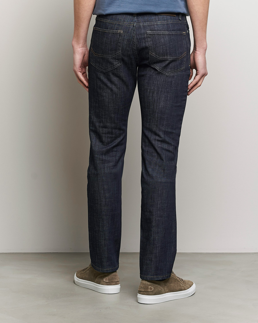 Men | Jeans | Brioni | Slim Fit Stretch Jeans Dark Indigo