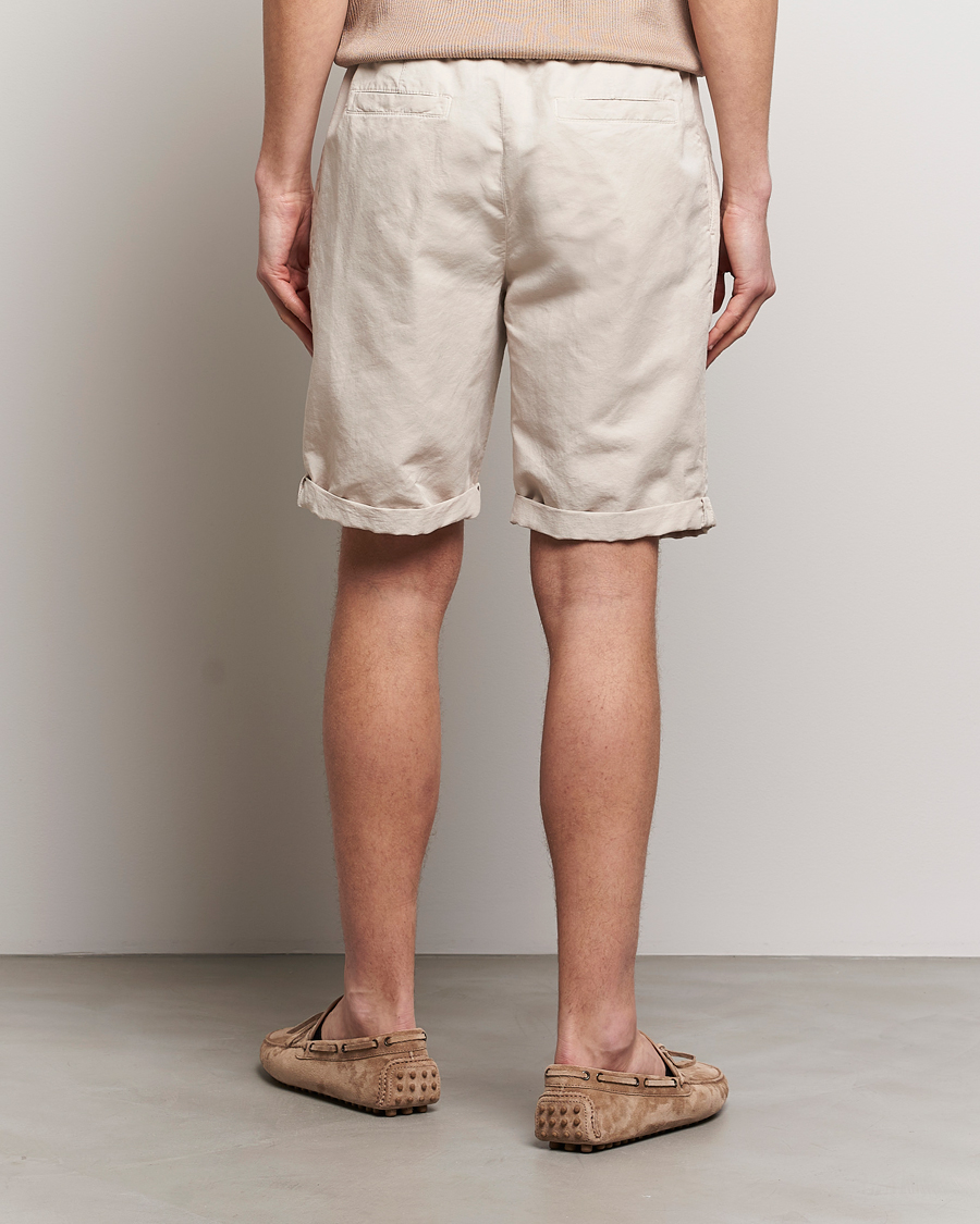 Men | Shorts | Brunello Cucinelli | Drawstring Shorts Light Beige