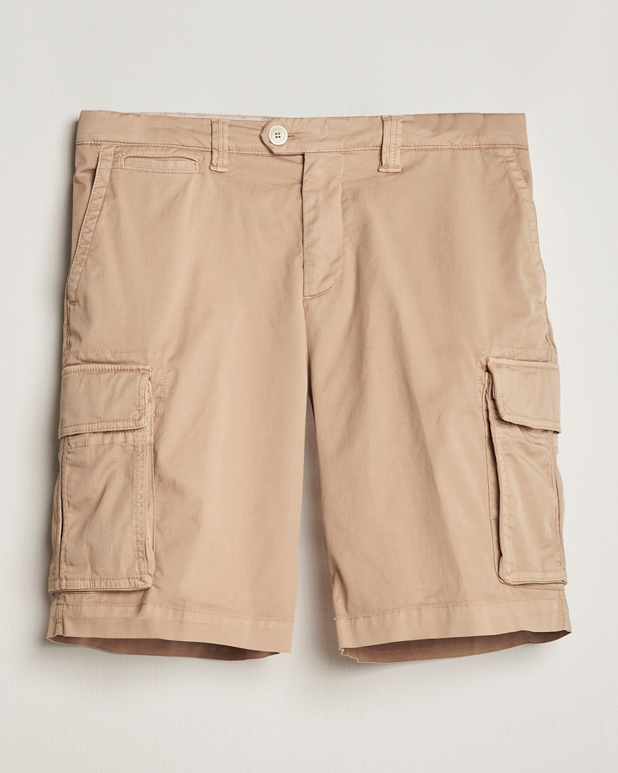Men | Shorts | Brunello Cucinelli | Cotton Cargo Shorts Beige