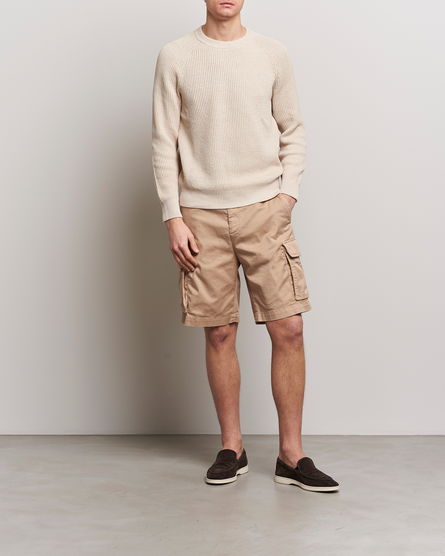 Men | Shorts | Brunello Cucinelli | Cotton Cargo Shorts Beige