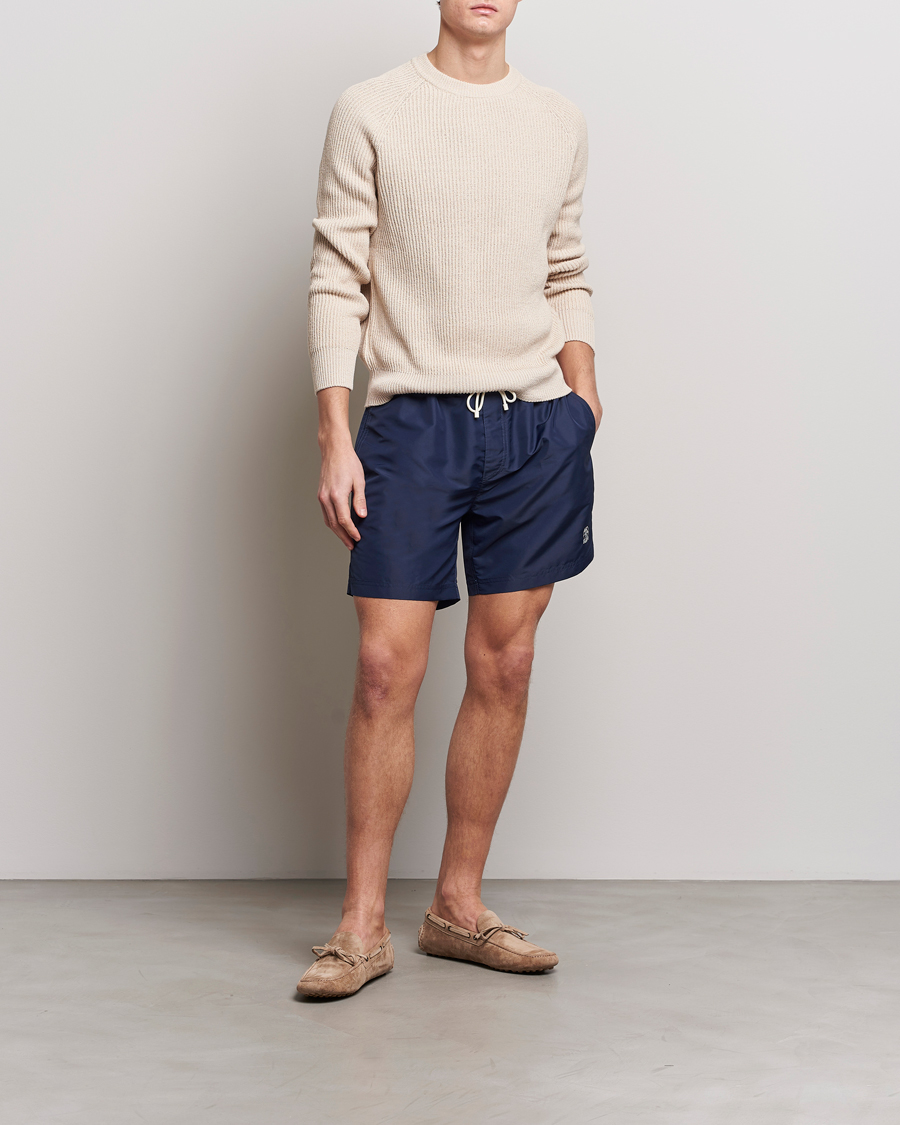 Men | Swimwear | Brunello Cucinelli | Nylon Swim Trunks Navy