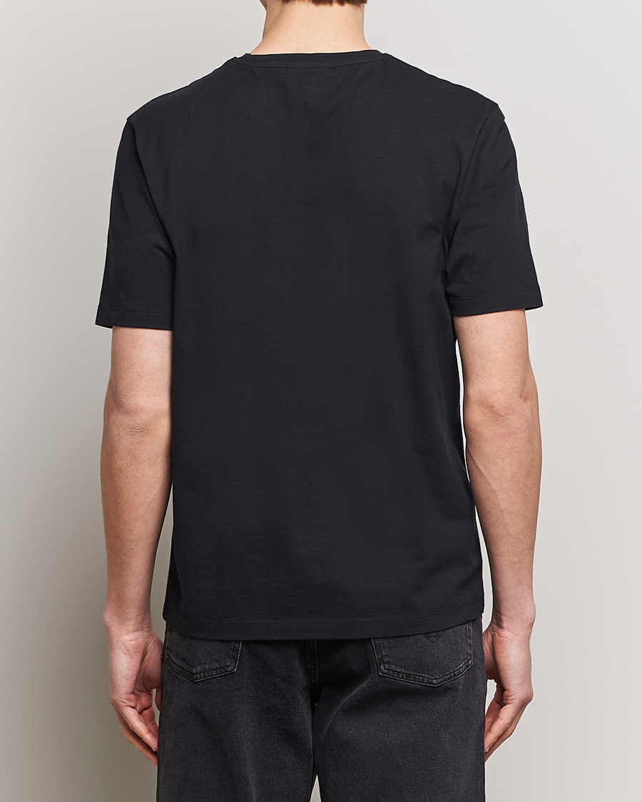 Men | T-Shirts | Maison Kitsuné | Chillax Fox T-Shirt Black