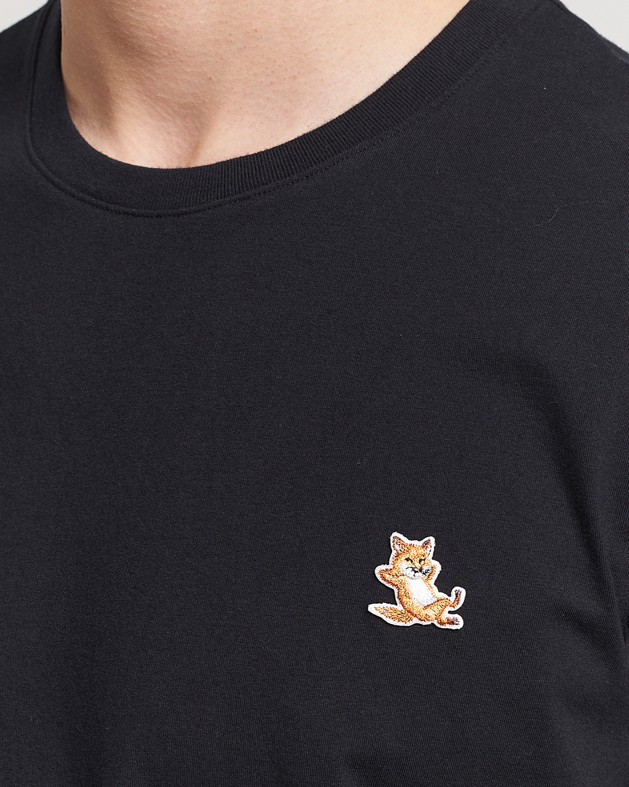 Men | T-Shirts | Maison Kitsuné | Chillax Fox T-Shirt Black