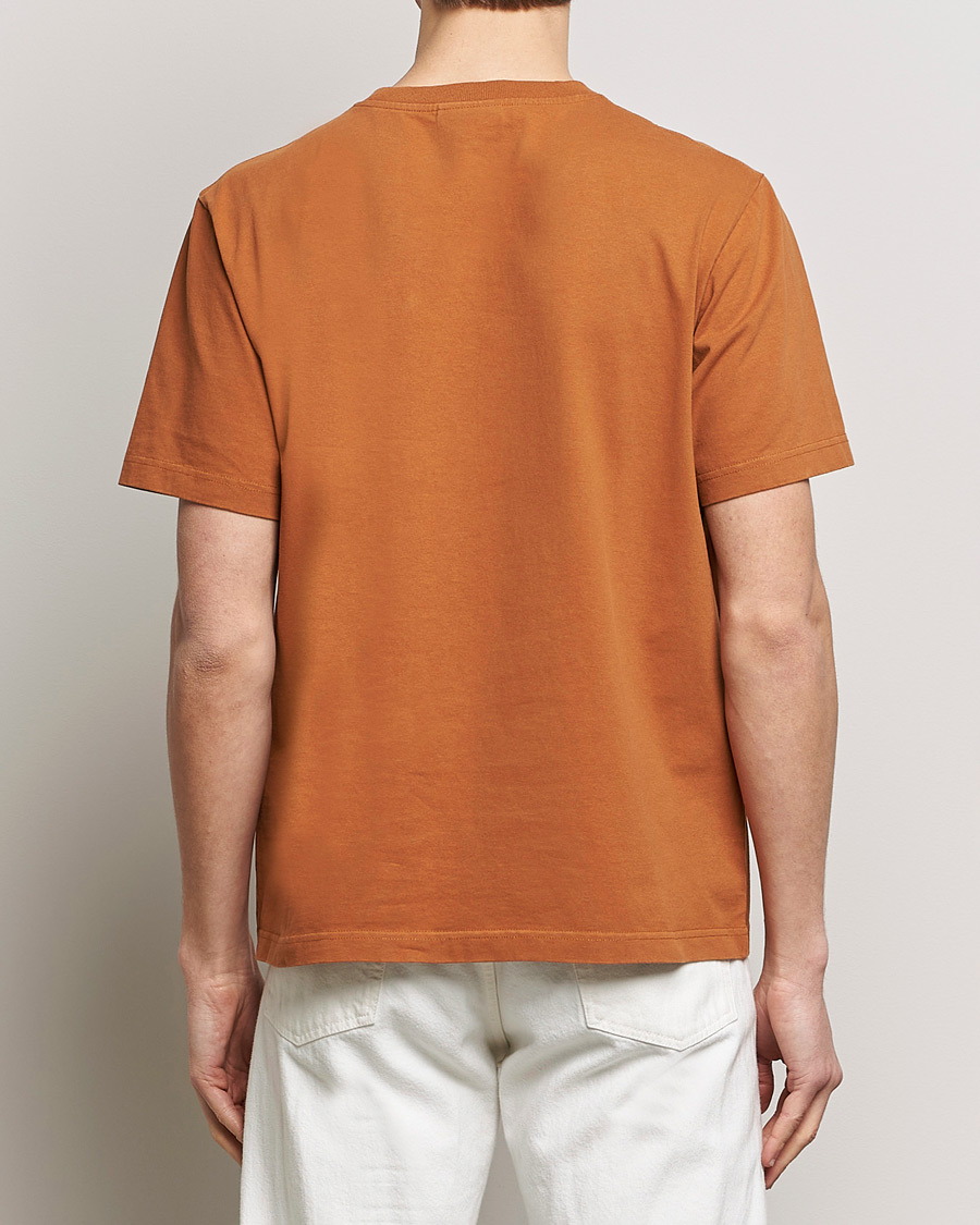Men | T-Shirts | Maison Kitsuné | Tonal Fox Head T-Shirt Tobacco