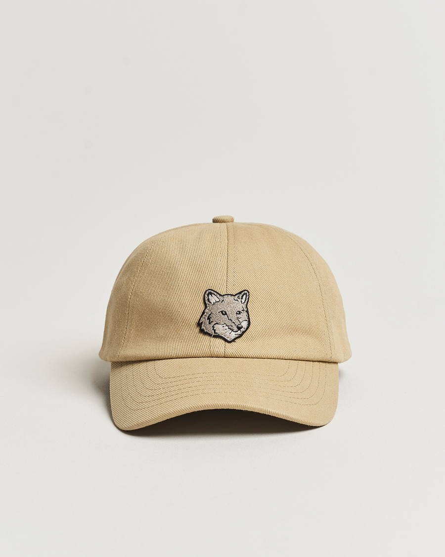 Men | Maison Kitsuné Tonal Fox Cap Canvas | Maison Kitsuné | Tonal Fox Cap Canvas