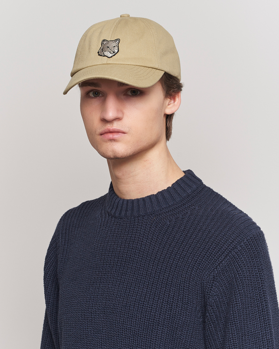 Men | Maison Kitsuné Tonal Fox Cap Canvas | Maison Kitsuné | Tonal Fox Cap Canvas