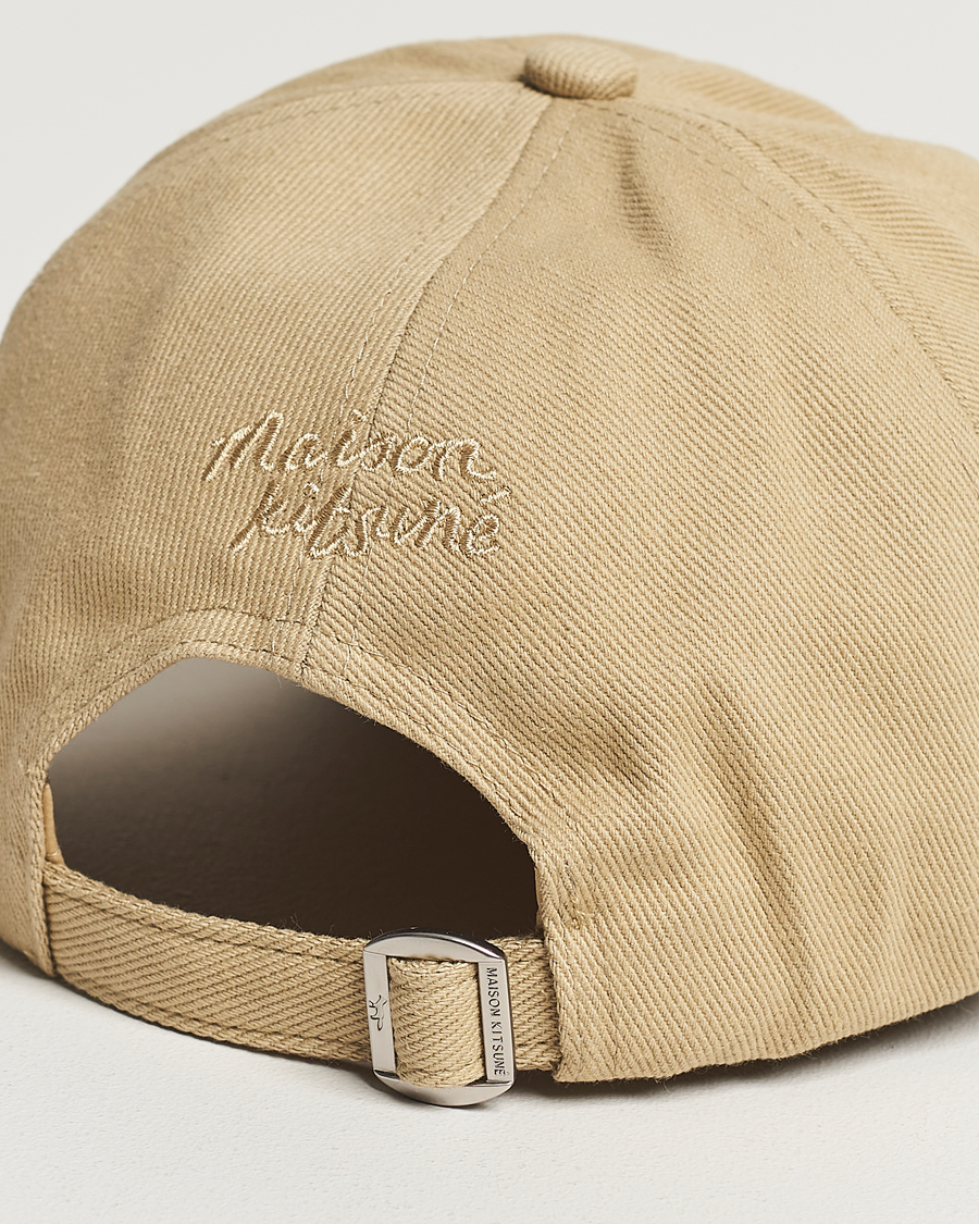 Men | Maison Kitsuné Tonal Fox Cap Canvas | Maison Kitsuné | Tonal Fox Cap Canvas