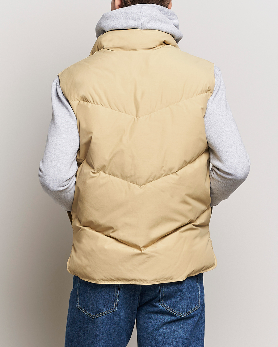 Maison Kitsuné Tonal Fox Puffer Vest Canvas at CareOfCarl.com