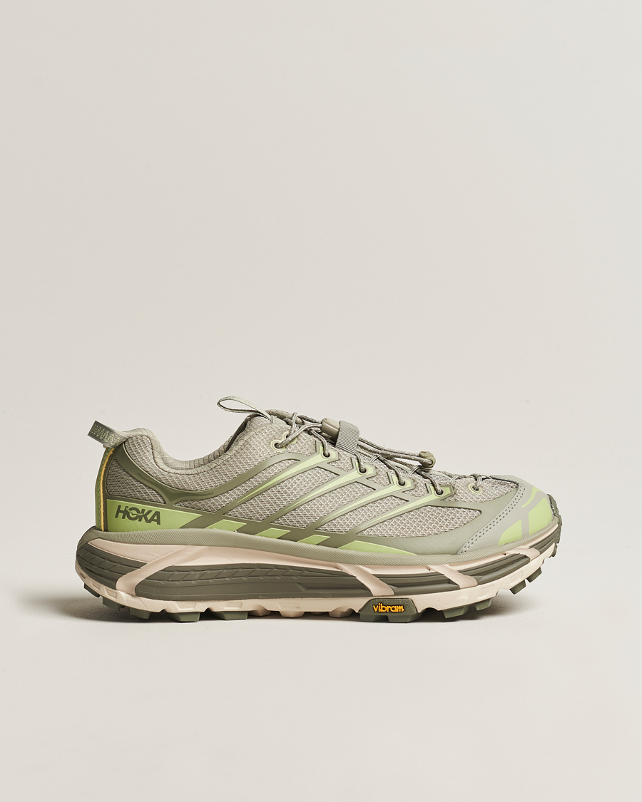 Men | Hoka Mafate Three2 Barley/Seed Green | Hoka | Mafate Three2 Barley/Seed Green
