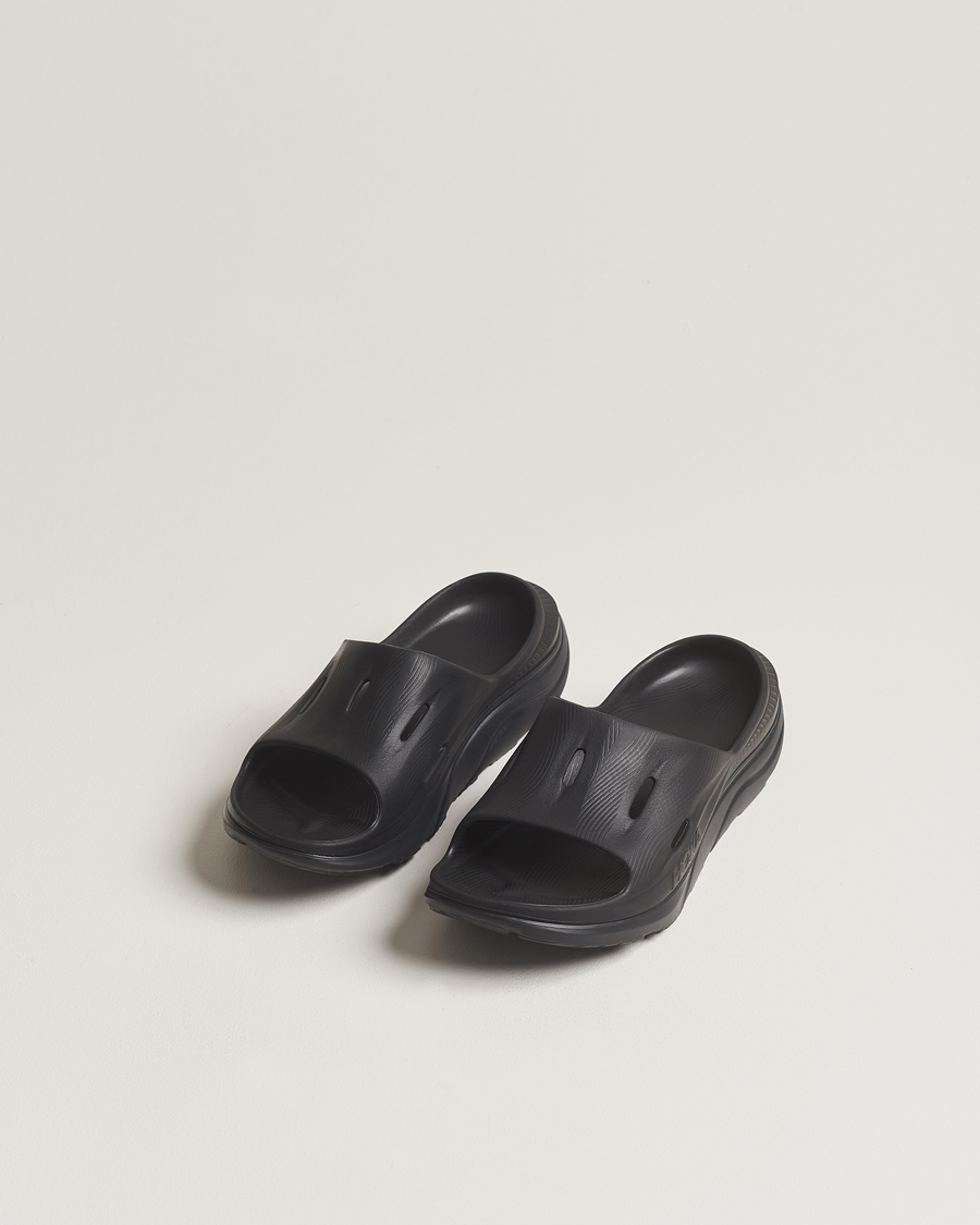 Men | Hoka Ora Recovery Slide 3 Black | Hoka | Ora Recovery Slide 3 Black