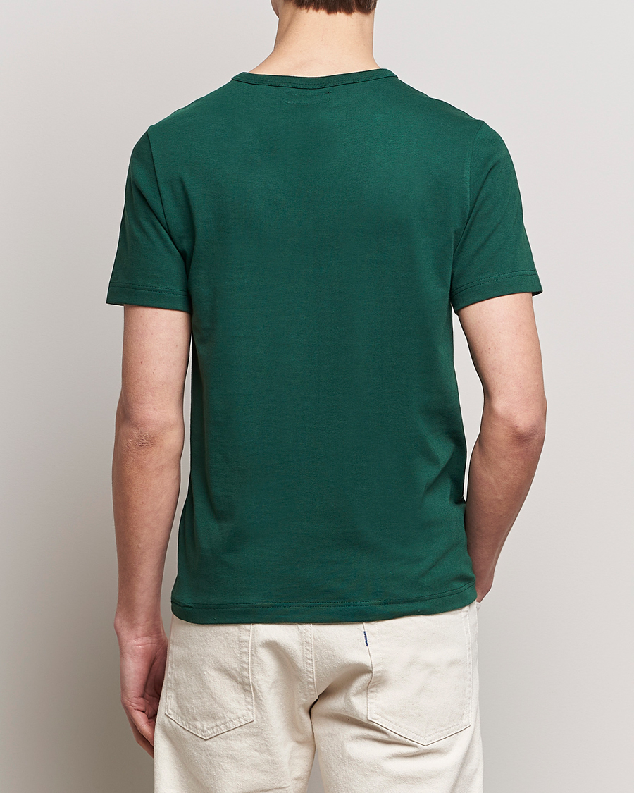 Men | T-Shirts | Merz b. Schwanen | 1950s Classic Loopwheeled T-Shirt Classic Green