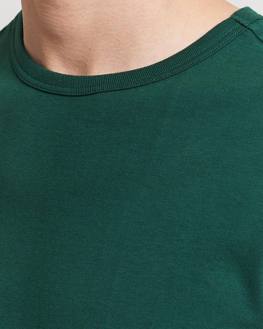 Men | T-Shirts | Merz b. Schwanen | 1950s Classic Loopwheeled T-Shirt Classic Green