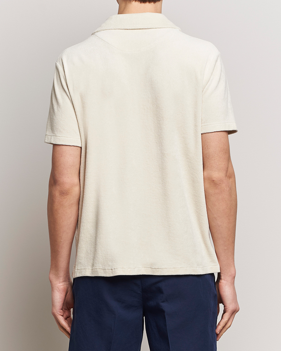 Men | Shirts | Altea | Terry Bowling Shirt Light Beige