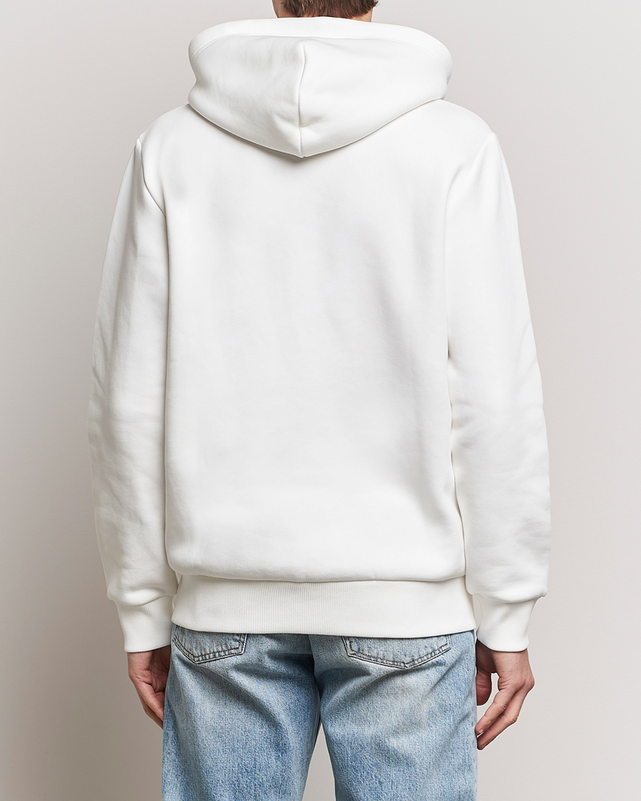 Men | Sweaters & Knitwear | Peak Performance | Original Logo Full Zip Hoodie Off White