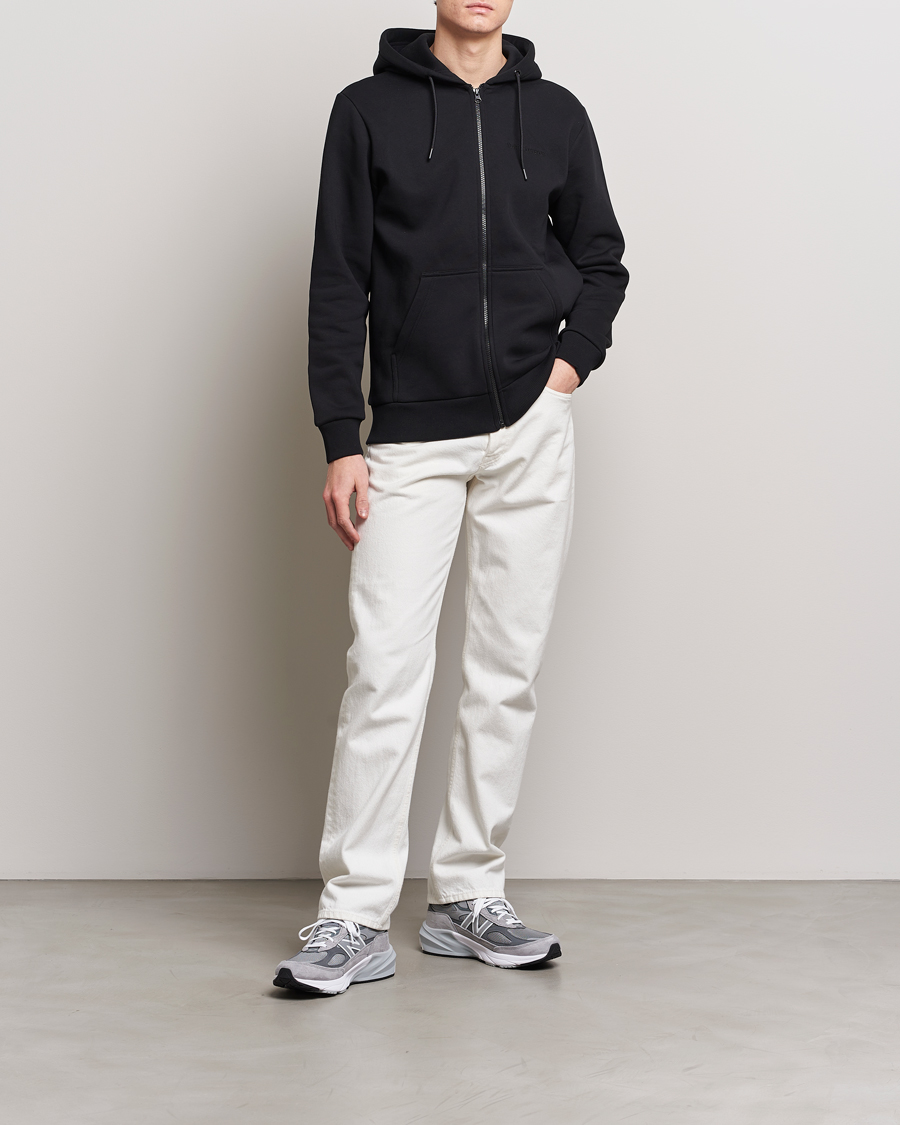 Men | Sweaters & Knitwear | Peak Performance | Original Full Zip Hoodie Black