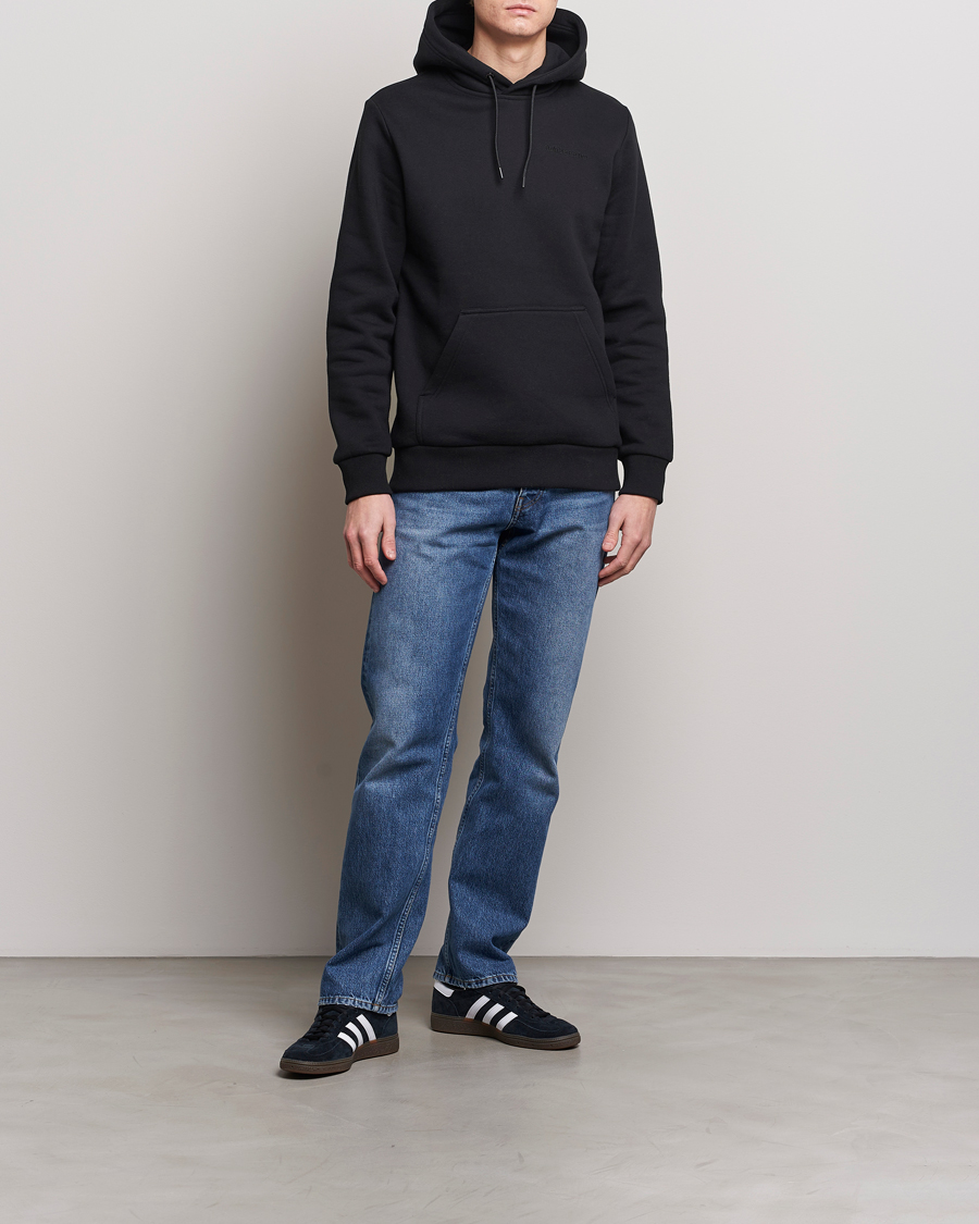 Men | Sweaters & Knitwear | Peak Performance | Original Logo Hoodie Black