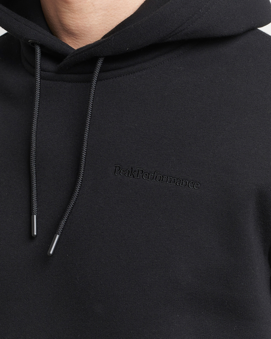 Men | Sweaters & Knitwear | Peak Performance | Original Hoodie Black