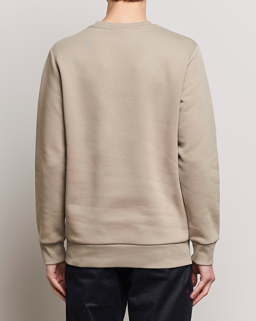Men | Sweaters & Knitwear | Peak Performance | Original Logo Crew Neck Sweatshirt Avid Beige