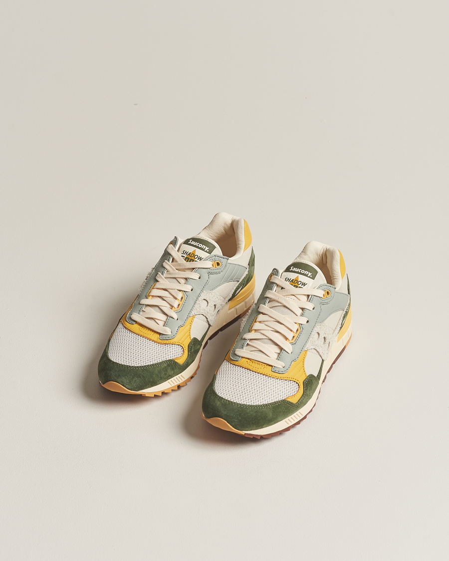 Men | Saucony Shadow 5000 Sneaker Yellow/Green/White | Saucony | Shadow 5000 Sneaker Yellow/Green/White